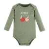 Cotton Long-Sleeve Bodysuits, 5-Pack, Newborn- 24 Months