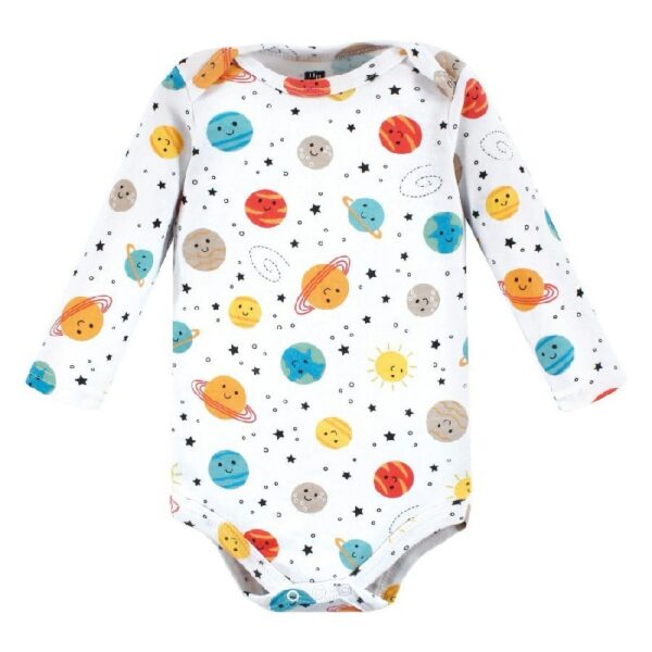 Cotton Long-Sleeve Bodysuits, 7-Pack, Preemie-24 Months