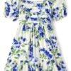 Mommy and Me Floral Ruffle Dress, Sizes XS-XXL