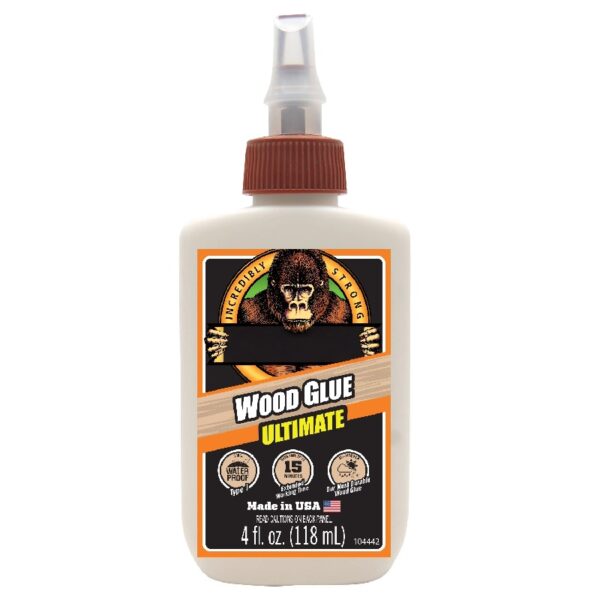 (6 pack) 4 Ounce Ultimate Wood Glue, Pack of 1