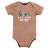 Short Sleeve Bodysuits, 5-Pack, Newborn- 24 Months