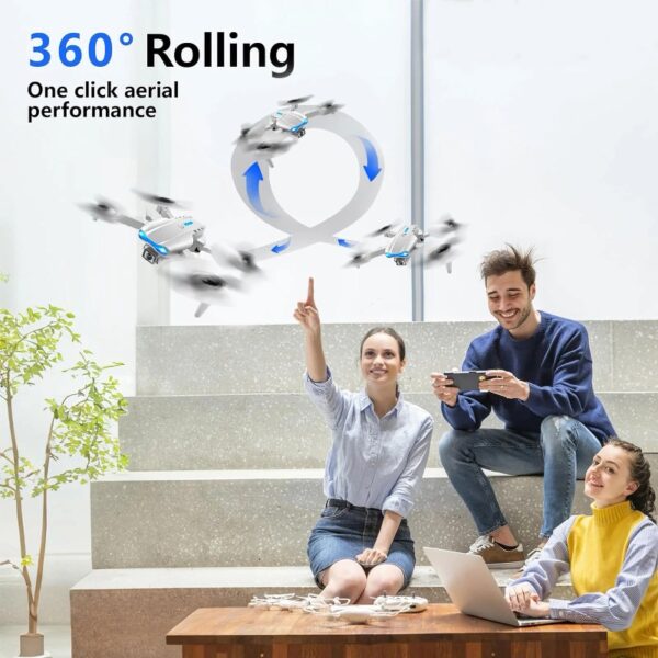 d4d627fba3264a16bb33b33001578305 Drone with 4K HD Dual Camera for Adults Kids, RC Quadcopter with 2 Modular 1800mAh Batteries for 30 Mins Long Flight