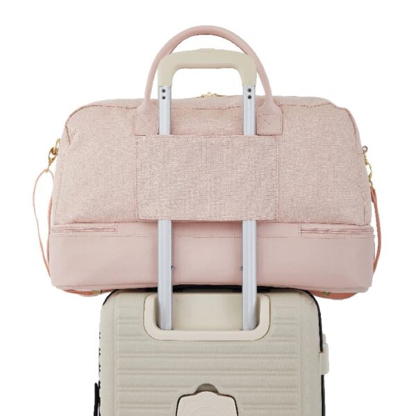 Protege 21-inch Weekender Duffel Bag for Travel, Pink