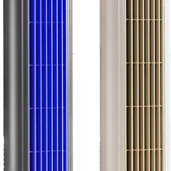 Cooling Ace Portable Air Conditioner, 2025 Energy Efficient Air Conditioner Cooling Fan Quiet, 3 Speeds & Led Touch Screen, Rechargeable, 24h Long-Lasting Battery Life (Gray)
