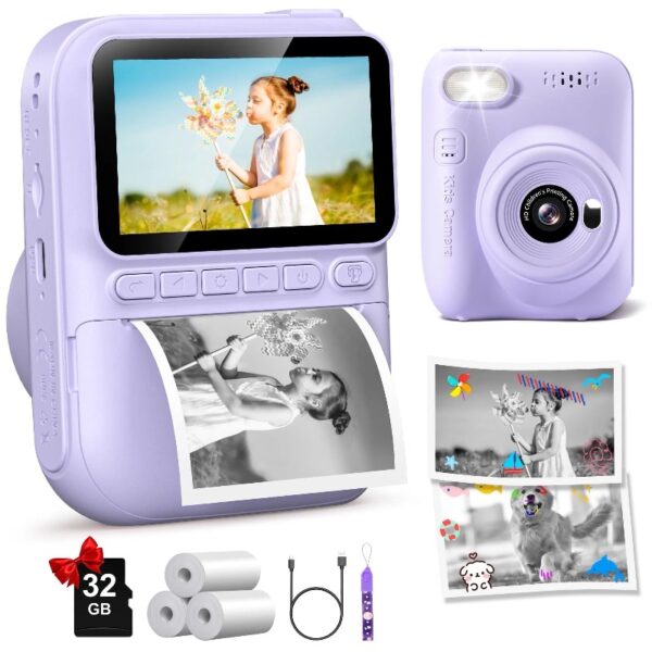 Instant Print Camera for Kids, 3.0