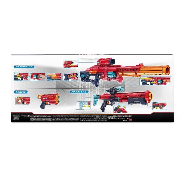 Excel Combo Pack Ranger X8, Hawkeye, and 2 Micros by ZURU, For Ages 8+