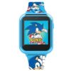 Sega Sonic The Hedgehog iTime Unisex Child Smart Watch with Silicone Strap and Blue Case 42mm