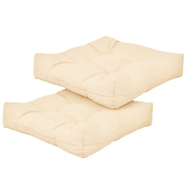 2 PCS 21'' x 21'' Patio Chair Seat Cushion Pads Indoor/Outdoor Turquoise