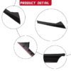 Left Windshield A-Pillar Molding Trim Kit for 2011-2019 Ford Explorer 4 Door Utility W/Side Tape Replacement for BB5Z-7803145-AA BB5Z-7803137-AB