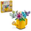 Creator 3 in 1 Flowers in Watering Can Building Toy Set - Fun, Creative Activity for Kids, Girls and Boys, Ages 8+ - Building Options for Rain Boots or Birds - Cute Birthday Gift Idea - 31149