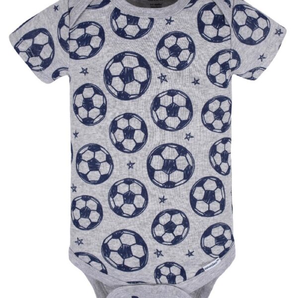 Baby Boy Short Sleeves Onesies Bodysuits, 8-Pack, Sizes Newborn-12M