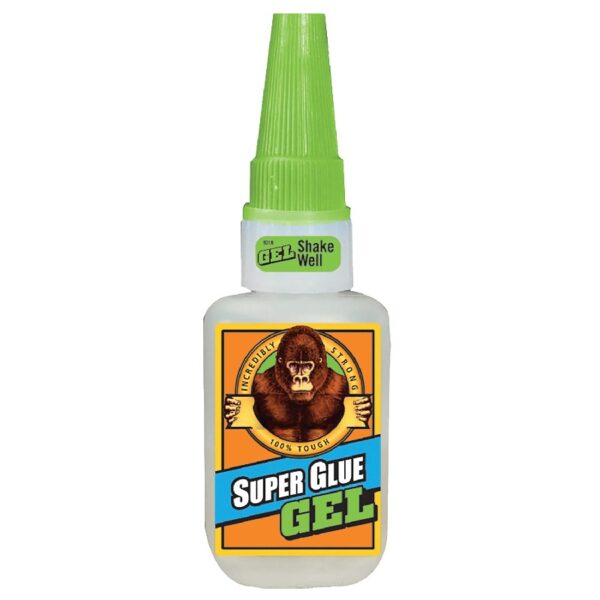 (4 pack)  Glue Super Glue Gel (15g) Clear Color, Pack of 1