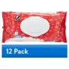 (12 pack) Baby Everyday Clean Wipes with Aloe Vera and Vitamin E, 80 Wipes (Flip-Top Pack), Compare to Huggies®