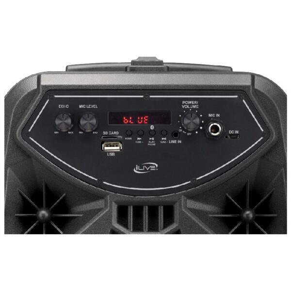 Bluetooth Tailgate Speaker, ISB380B, Black