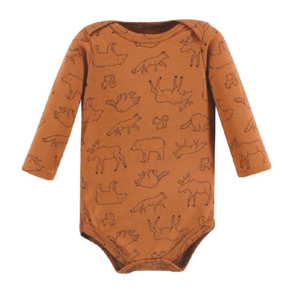 Cotton Long-Sleeve Bodysuits, 7-Pack, Preemie-24 Months