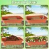 10lb of  100% Organic Coco Coir Bricks with Low EC and pH Balance High Expansion Coco Fiber for Herbs, Flowers,Plants Gardening Renewable Coconut Soil