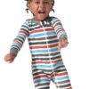 Brand Gender Neutral Footless Unionsuits, 3-Pack, Sizes 0/3 Months - 5T