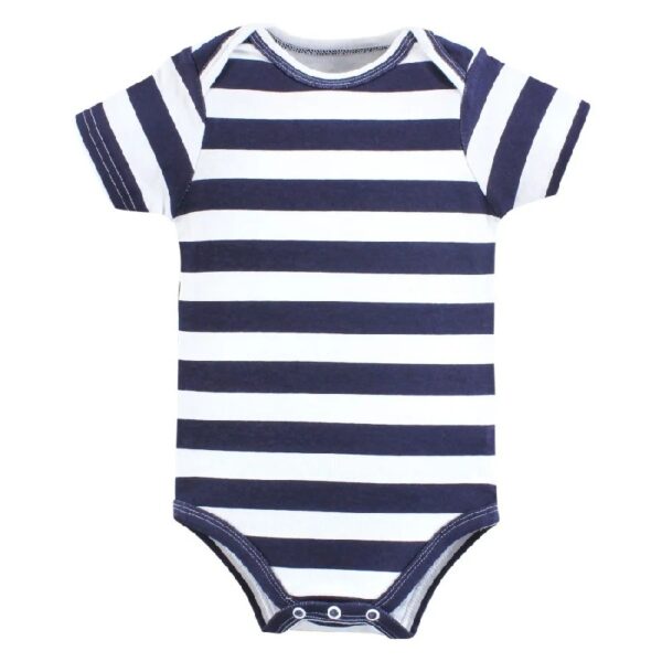 Short Sleeve Bodysuits, 5-Pack, Newborn- 24 Months