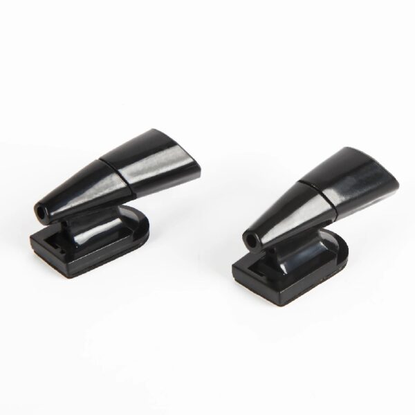 (2 pack) Universal Deer Warning Whistle for Car, Truck, Van, and SUV, 113 Decibels, Black