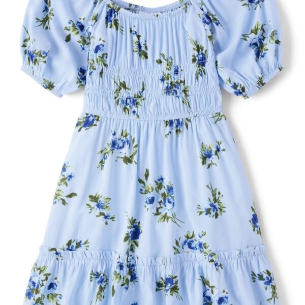 Mommy and Me Floral Ruffle Dress, Sizes XS-XXL