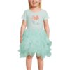 Disney Frozen Toddler Girl Short Sleeve Tutu Dress, Sizes 12M-5T
