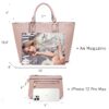 Women's Handbags Purses Large Tote Shoulder Bag Top Handle Satchel Bag for Work