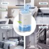 Dehumidifier 1000ML Ultra Quiet Portable Small Dehumidifiers for Home Bathroom Basements