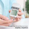 AGM-513S Blood Glucose Monitor Kit, 100 Glucometer Strips, 100 Lancets, 1 Blood Sugar Monitor, 1 Control Solution, Lancing Device and Carrying Bag, No Coding