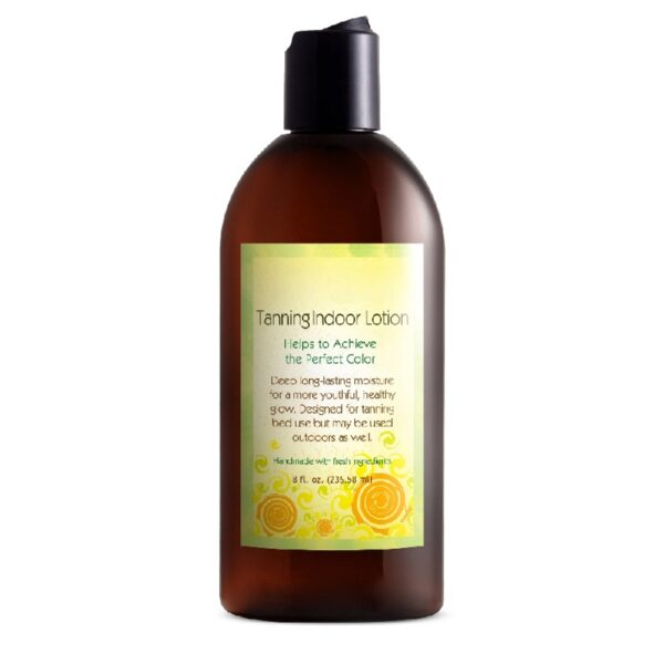 Indoor Tanning Lotion, Body Tanning Lotion, Natural Sun Tan Lotion, Moisturizer Tanning Lotion for Long-Lasting Tan, 8 Oz