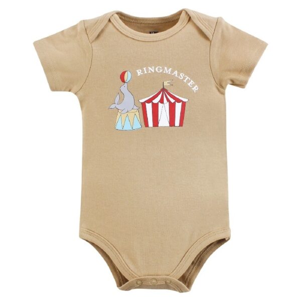 Short Sleeve Bodysuits, 5-Pack, Newborn- 24 Months