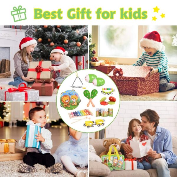Baby Music Toys Child Educational Wooden Musical Instruments for Kids Birthday Toddler Toy