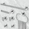 Bathroom Hardware Set, 7 Pieces Bathroom Accessories Set Includes 24