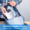 Mini Portable Projector, Projector 4K 1080P Support with 180°Adjustable Stand, Home Video Projector Compatible for Laptop, PC, Smartphone