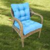 42” x 21” Hawaii Back Chair Outdoor Seating Cushions, Durable Polyester