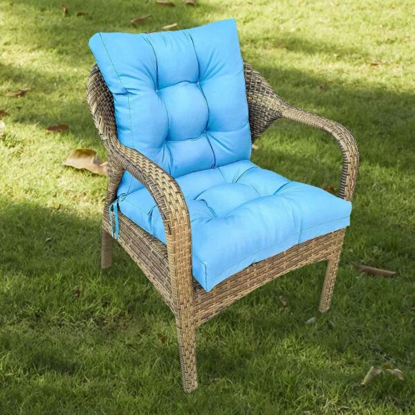 42” x 21” Hawaii Back Chair Outdoor Seating Cushions, Durable Polyester