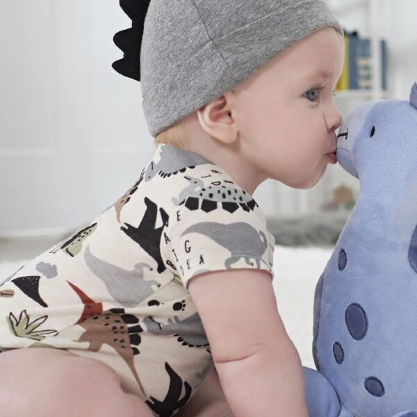 Baby Boy Short Sleeves Onesies Bodysuits, 8-Pack, Sizes Newborn-12M