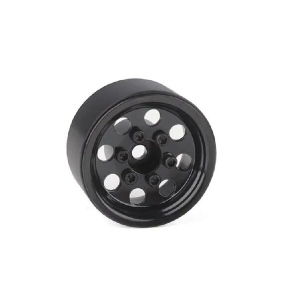 1.0 in. Stamped Steel Pro8 Beadlock Wheels, Black