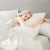 Dorm Bedding Twin Comforter Set - 5 Pieces Pintuck Bed in A Bag with Comforters, Sheets, Pillowcases & Shams