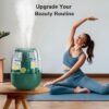 Humidifiers for Bedroom, 6.8L 32H Runtime Supersized Cool Mist Humidifier for Large Home Plants Baby Nursery