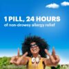 Allergy Relief 24 Hour Non-Drowsy Loratadine Antihistamine Allergy Medicine Tablets, 30 Count