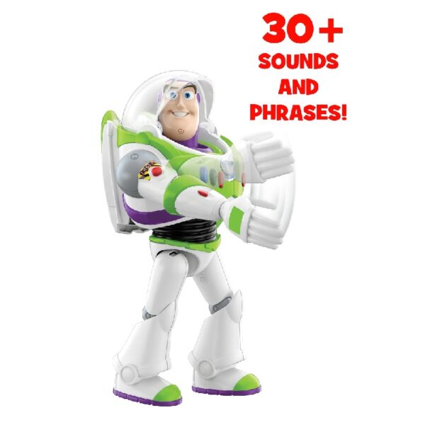 Talking Buzz Lightyear 10-inch Figure with Action Chop, Collectible