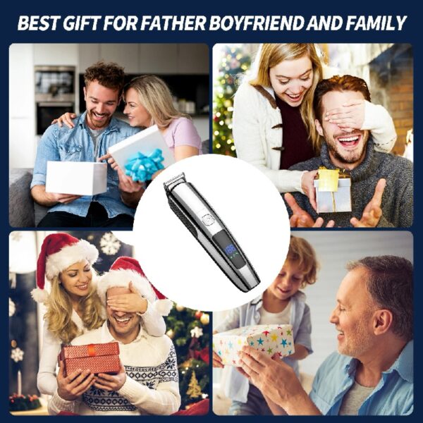 Mens Hair Clipper, 16 in 1 Hair Grooming Kit IPX7 Waterproof Beard Trimmer USB Rechargeable Groomer Wet/Dry