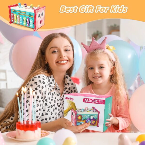 Learning Toys 8 in 1 Baby Busy Toys Toddler Educational Gifts for Kids 1- 3Y Boys & Girls