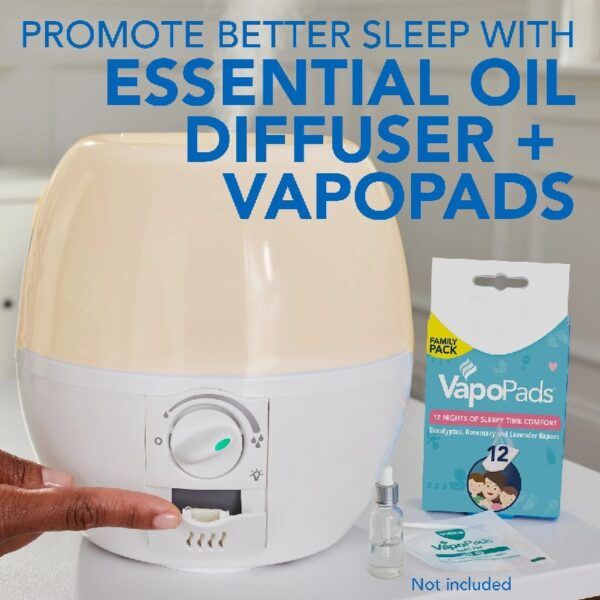 3-in-1 Sleepy 0.6 gal Time Humidifier with Nightlight, VUL500