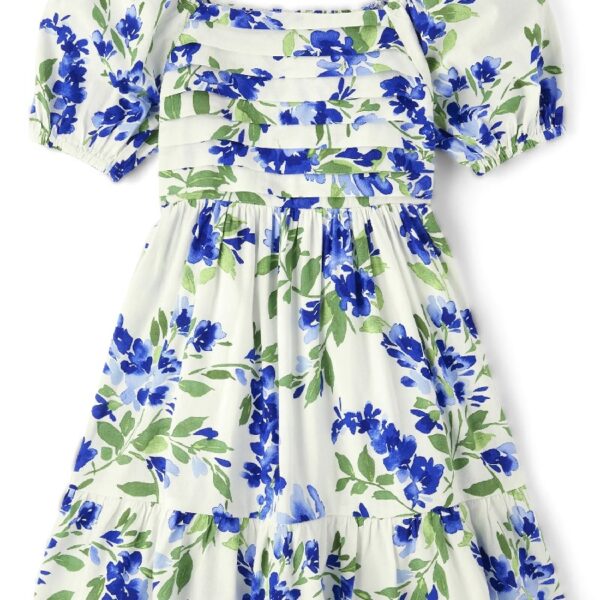 Mommy and Me Floral Ruffle Dress, Sizes XS-XXL