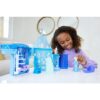 Storytime Stackers Princess Elsa's Ice Palace, Doll House Playset with Small Doll