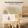 Ash Wood Baby Hand & Footprint Kit - Newborn Keepsake Frame, Personalized Gifts for Girls & Boys, Mother's Day Gift
