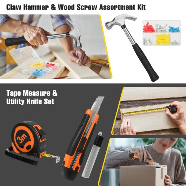 171 Piece Socket Wrench Auto Repair Tool Combination Package 1/4