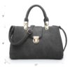 Women Satchel Handbags Top Handle Purse Medium Tote Bag Vegan Leather Shoulder Bag