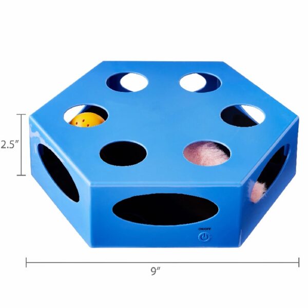 Vibrant Life Hex Maze Electronic Cat Toy